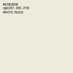 #EDEBDB - White Rock Color Image